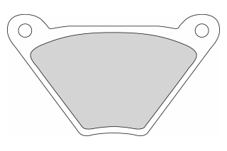 FDB185P BRAKE PADS ORGANIC