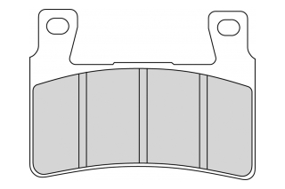 FDB2079P BRAKE PADS ORGANIC