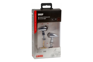 DROP, LED CORNER LIGHTS - CHROME
