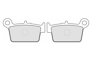 FDB2206P BRAKE PADS ORGANIC