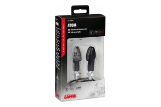 ATOM, CORNER LIGHTS - 12V LED - BLACK
