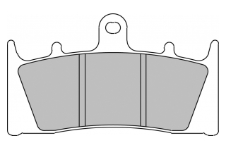 FDB2144P BRAKE PADS ORGANIC