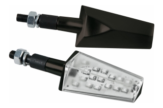 DUKE, LED CORNER LIGHTS - 12V LED - BLACK