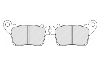 FDB2221P BRAKE PADS ORGANIC