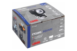 CYCLOPS-SQUARE, AUXILIARY LIGHT, 1 LED-9/32V