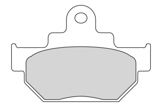 FDB404P BRAKE PADS ORGANIC