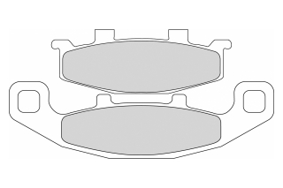 FDB481P BRAKE PADS ORGANIC