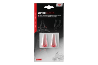 COLOR COVERS ZEPHYR CORNER LIGHTS 2 PCS RED