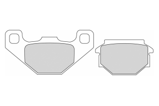 FDB828P BRAKE PADS ORGANIC