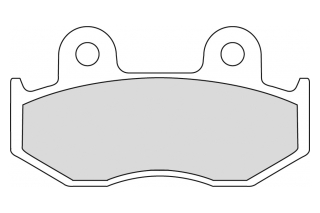 FDB382P BRAKE PADS ORGANIC