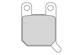 FDB2107P BRAKE PADS ORGANIC