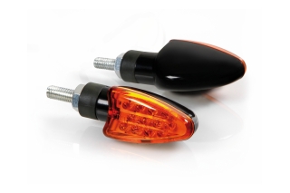 ARROW, CORNER LIGHTS - 12V LED - BLACK