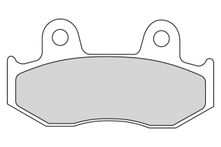 FDB2086P BRAKE PADS ORGANIC