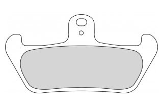FDB529P BRAKE PADS ORGANIC