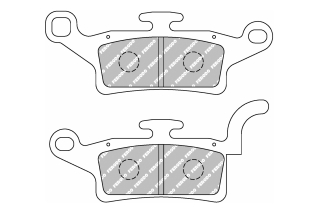 FDB2264EF BRAKE PADS ORGANIC