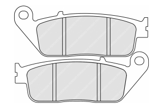 FDB570P BRAKE PADS ORGANIC