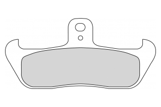 FDB499P BRAKE PADS ORGANIC