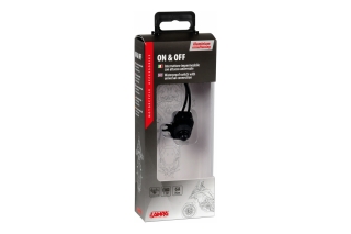 ON & OFF, WATERPROOF SWITCH, 12V - BLACK