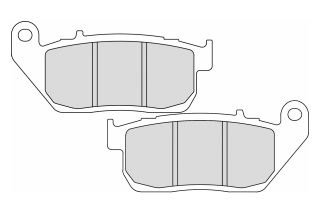 FDB2179P BRAKE PADS ORGANIC