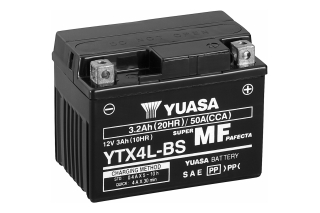 Yuasa YT 4L-BS / YTX4L-BS Motoraccu