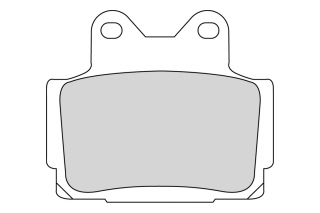 FDB386P BRAKE PADS ORGANIC