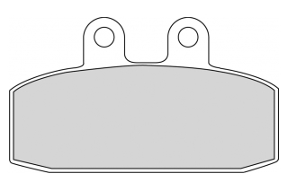 FDB438EF BRAKE PADS ORGANIC