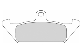 FDB592P BRAKE PADS ORGANIC