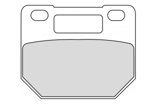 FDB437P BRAKE PADS ORGANIC