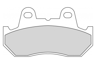 FDB538P BRAKE PADS ORGANIC