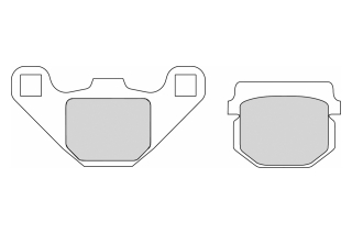 FDB313EF BRAKE PADS ORGANIC