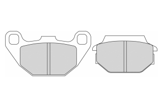 FDB2096EF BRAKE PADS ORGANIC