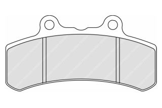 FDB847P BRAKE PADS ORGANIC