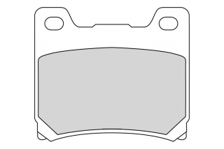 FDB337P BRAKE PADS ORGANIC