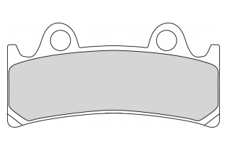 FDB864P BRAKE PADS ORGANIC