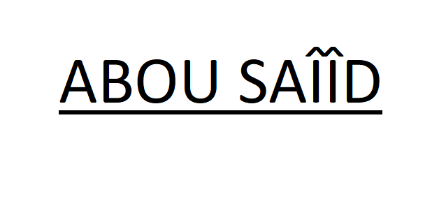 Mataam Abou Said And Sons