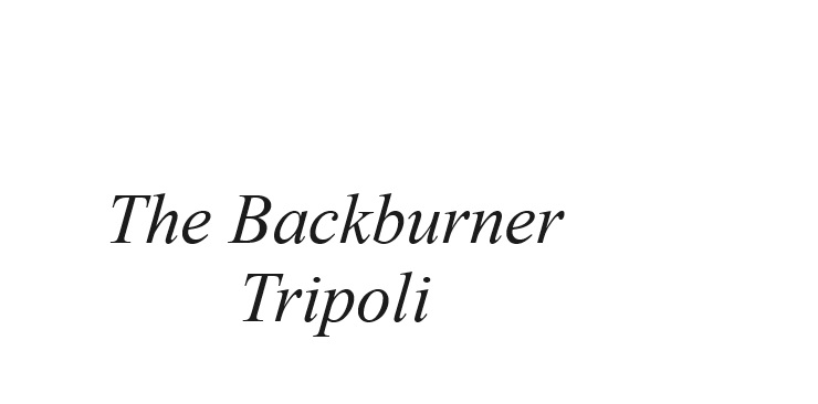 Thebackburner Tripoli