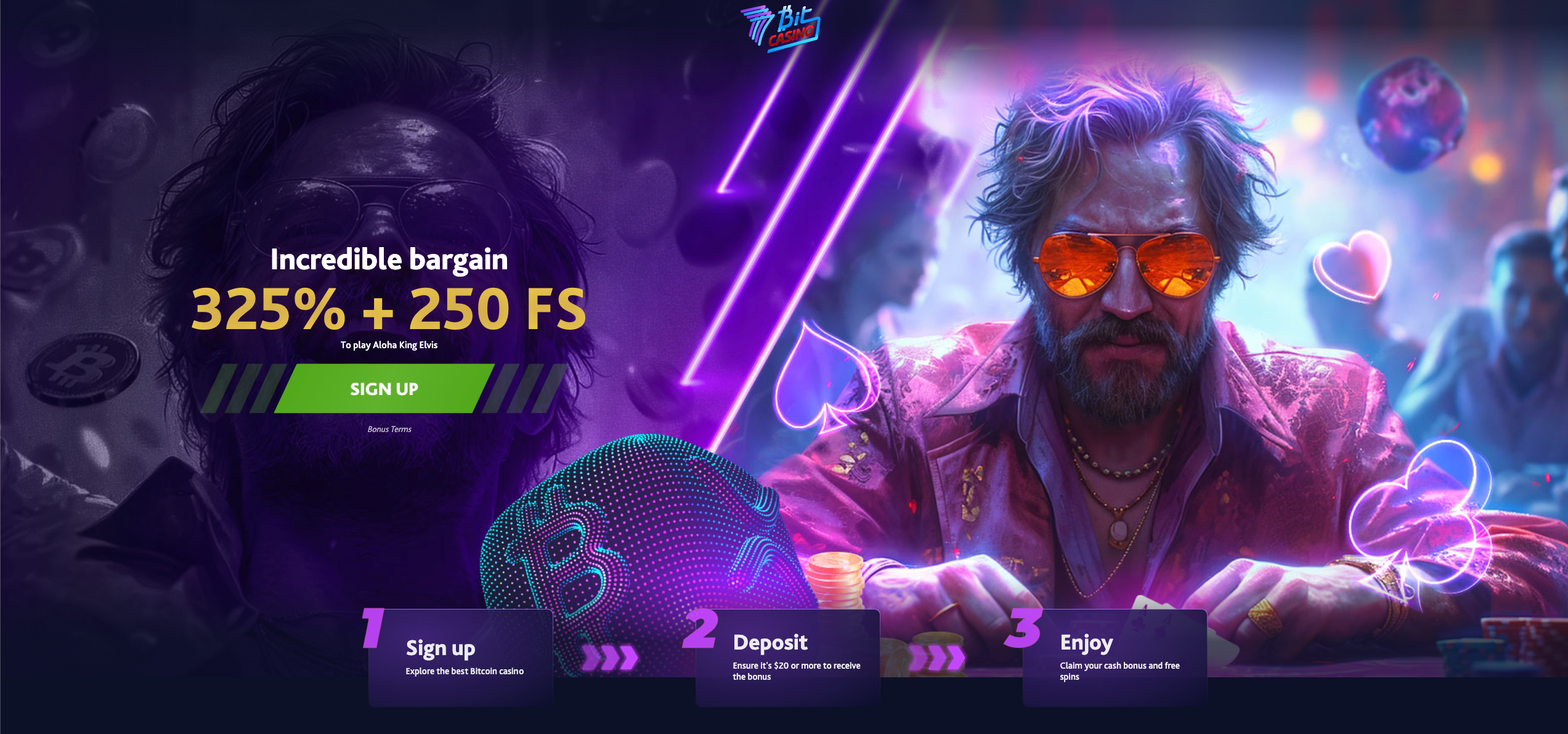 Free Spins No Deposit 7bit casino