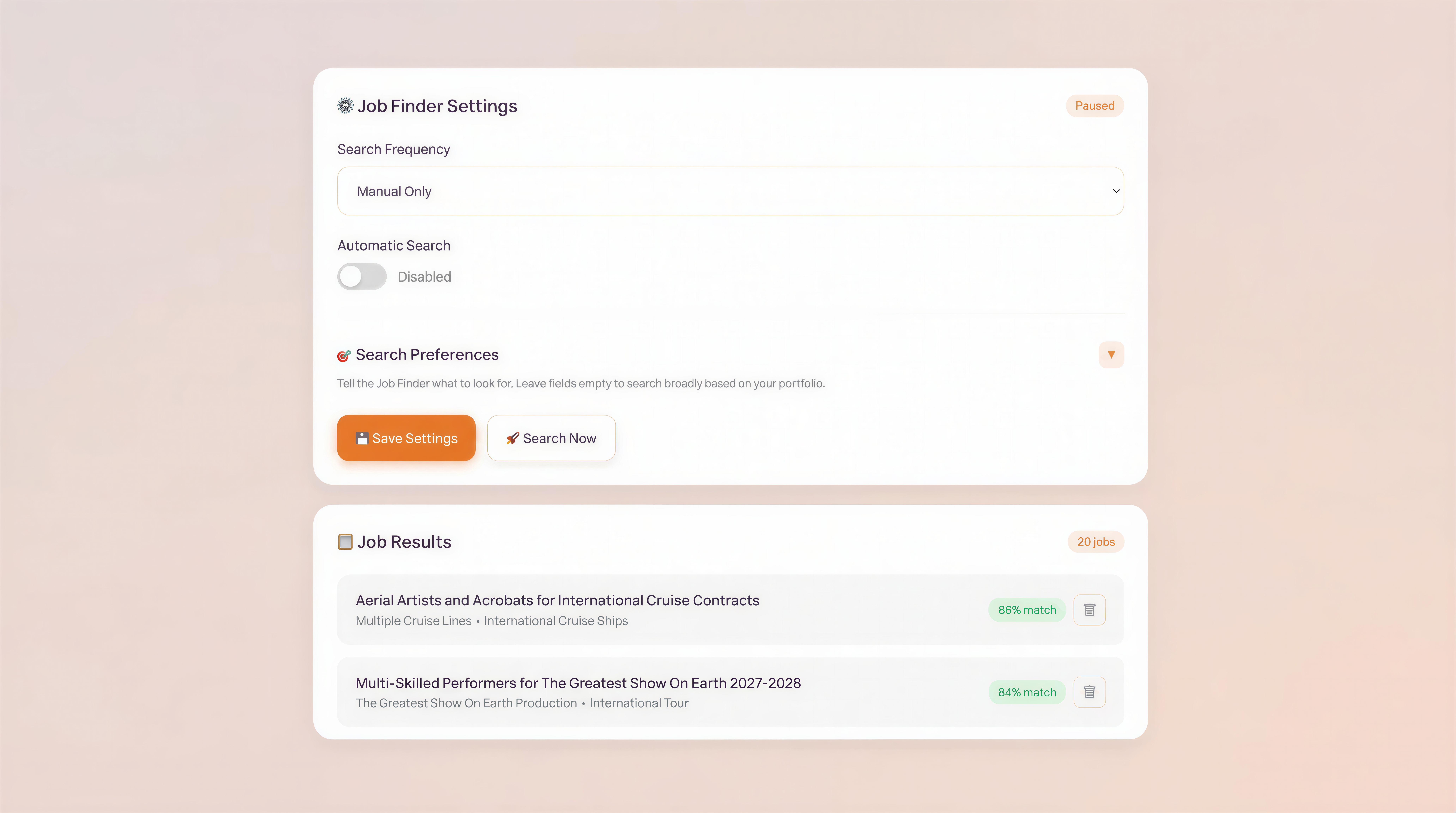 AI-Powered Job & Client Finder