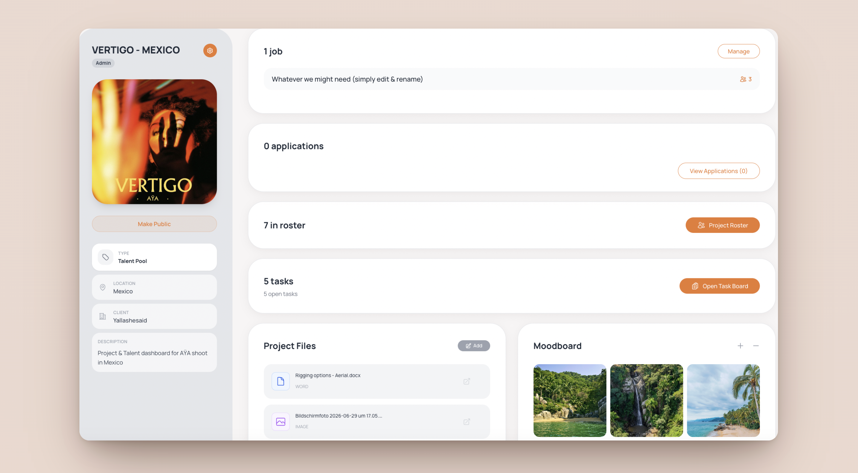 Project & Task Management