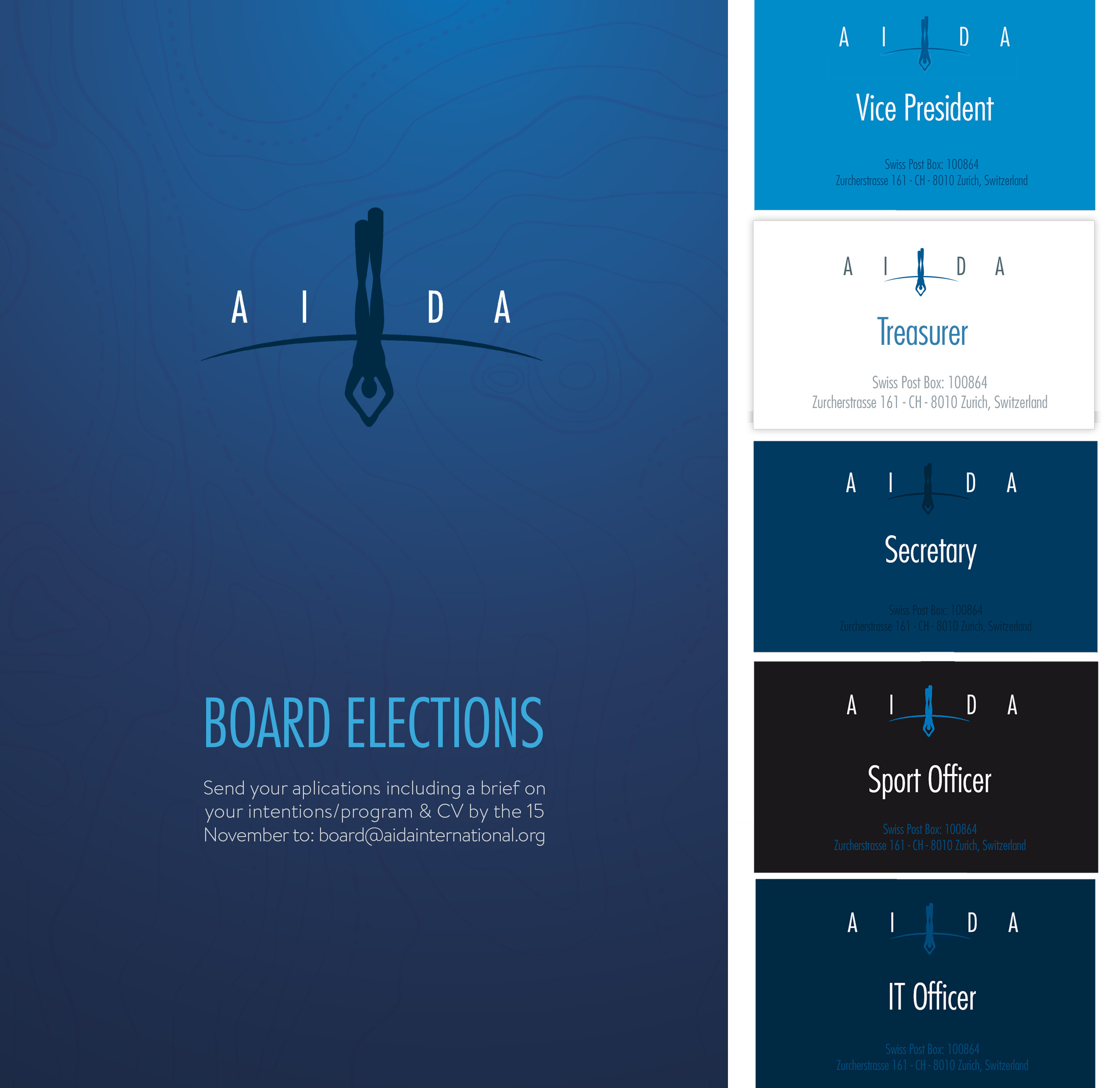 Applications request for 5 AIDA Board positions