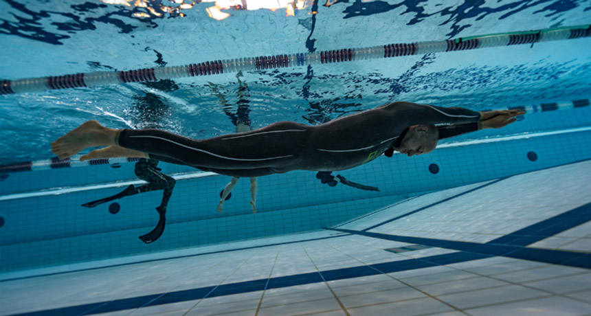 Mateusz Malina sets DNF World Record at the AIDA Pool World Championships 2016