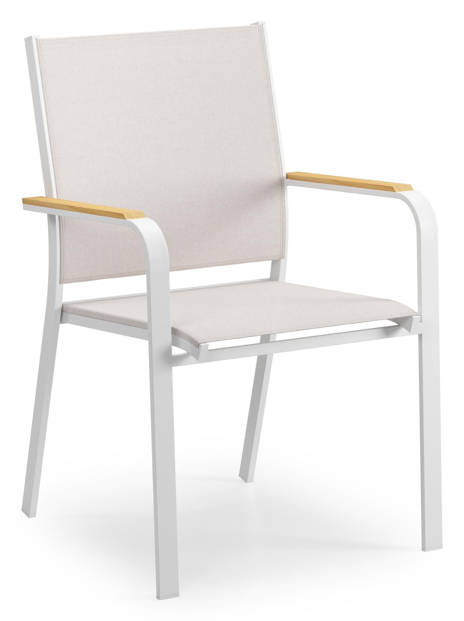 Blumfeldt Amalfi Creamy Beige napozóágy, 2-es szett, napellenző, acél