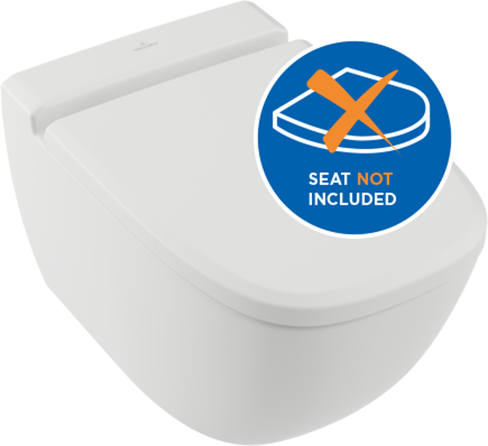 Villeroy & Boch Antheus hangtoilet | Mat wit | Randloos | Geen wc-bril inbegrepen