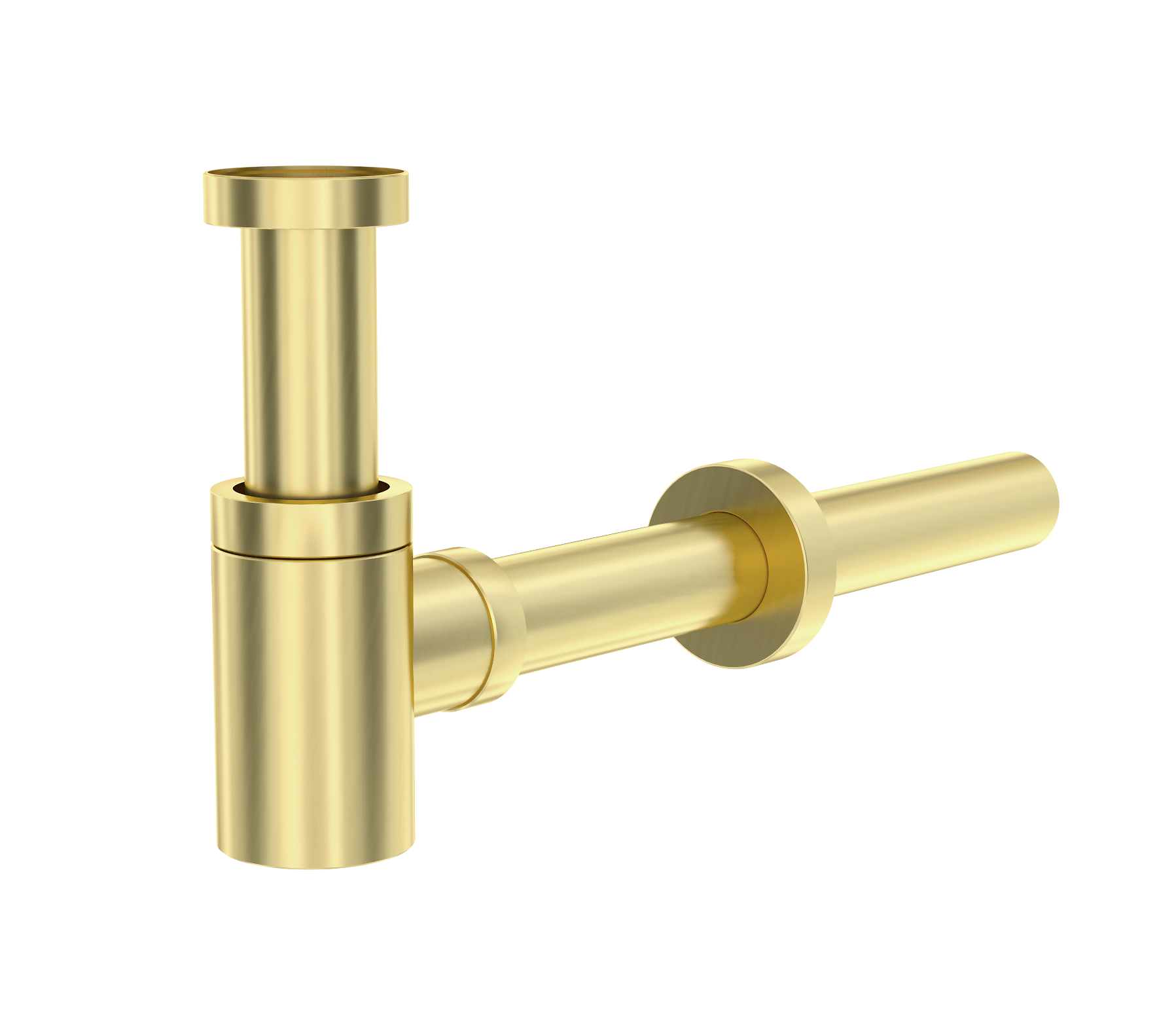 Santeg Styledrain MINI-X afvoer voor handenwasser | Brushed Gold | 32 mm
