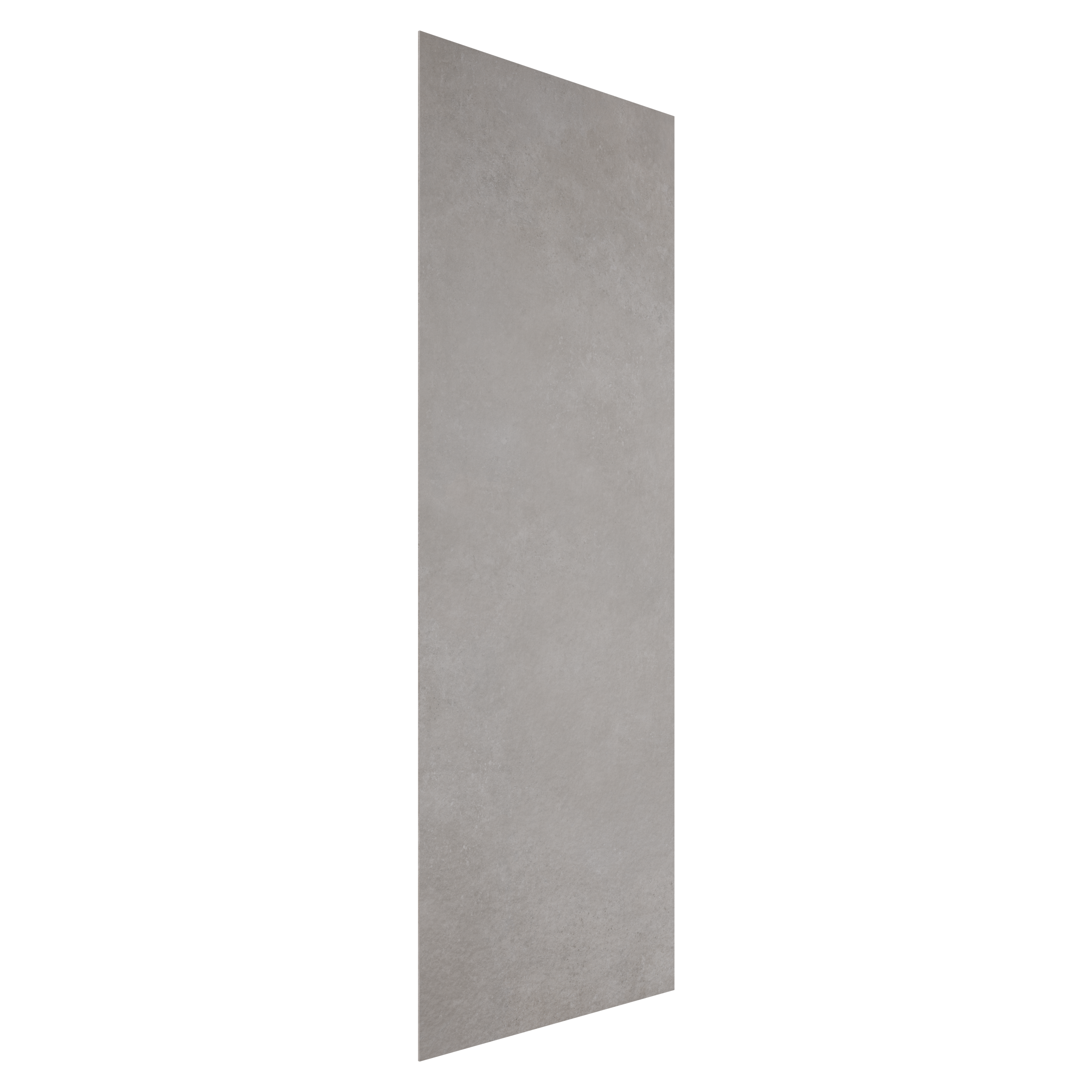 Balmani Impress douchewandbekleding | 90 x 240 cm | Betongrijs | Composiet | Rock structuur