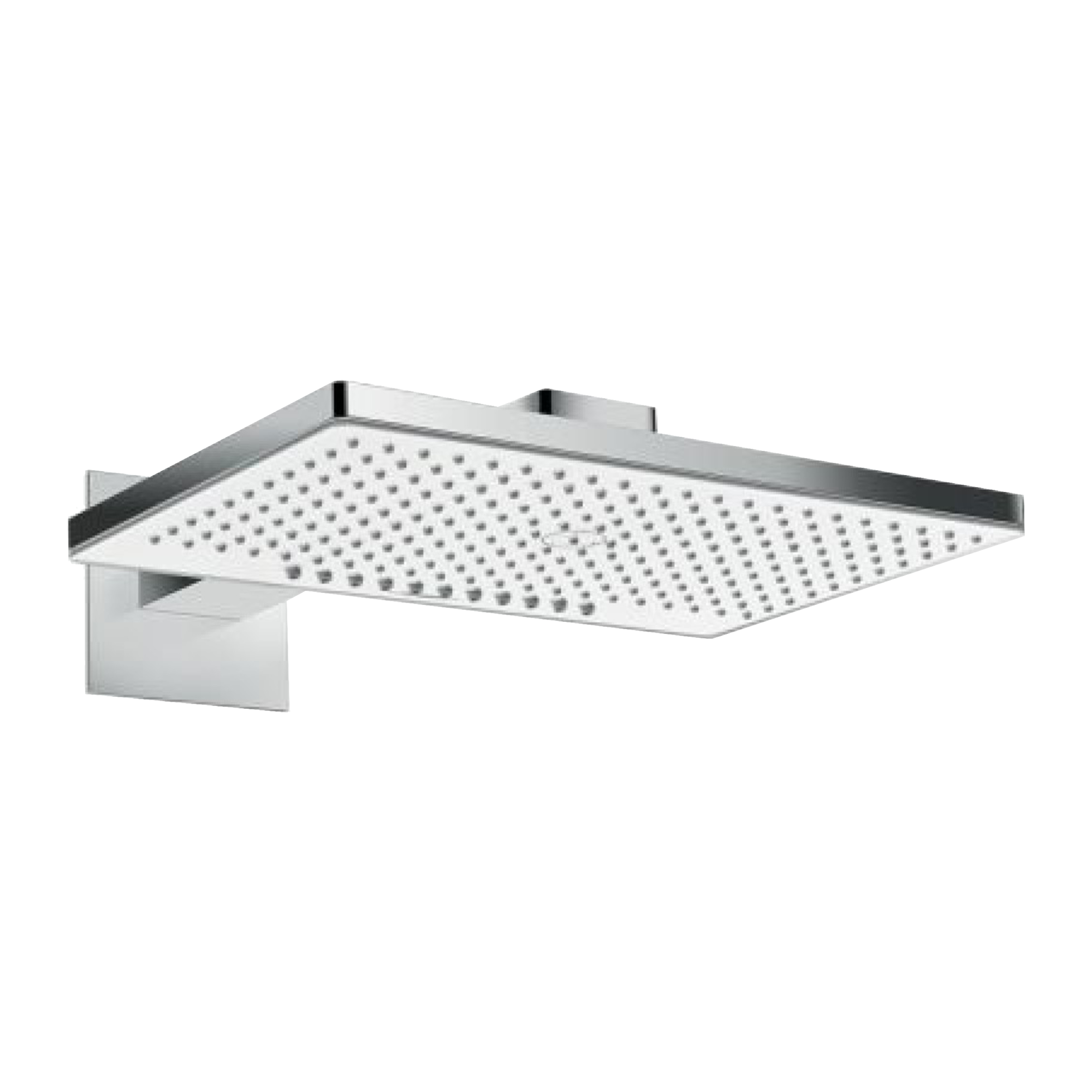 Hansgrohe Rainmaker Select 460 hoofddouche | Glanzend Chroom | Zonder waterbesparende functie | Wand Douchearm | Rechthoekig | 46,5 x 30 cm