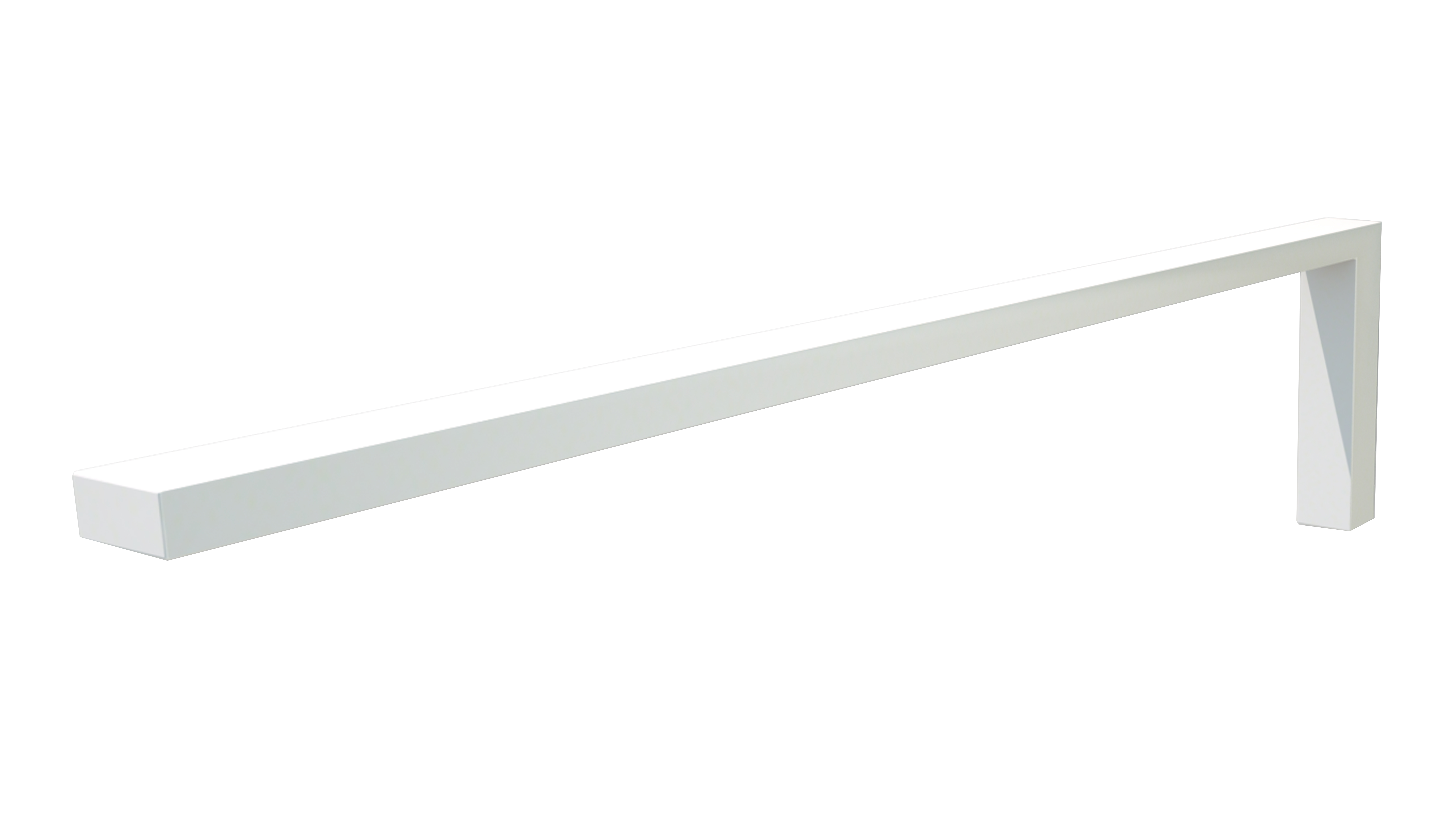 Blaufoss Blackline Noma handdoekhouder | Mat wit | 41 cm | Enkel