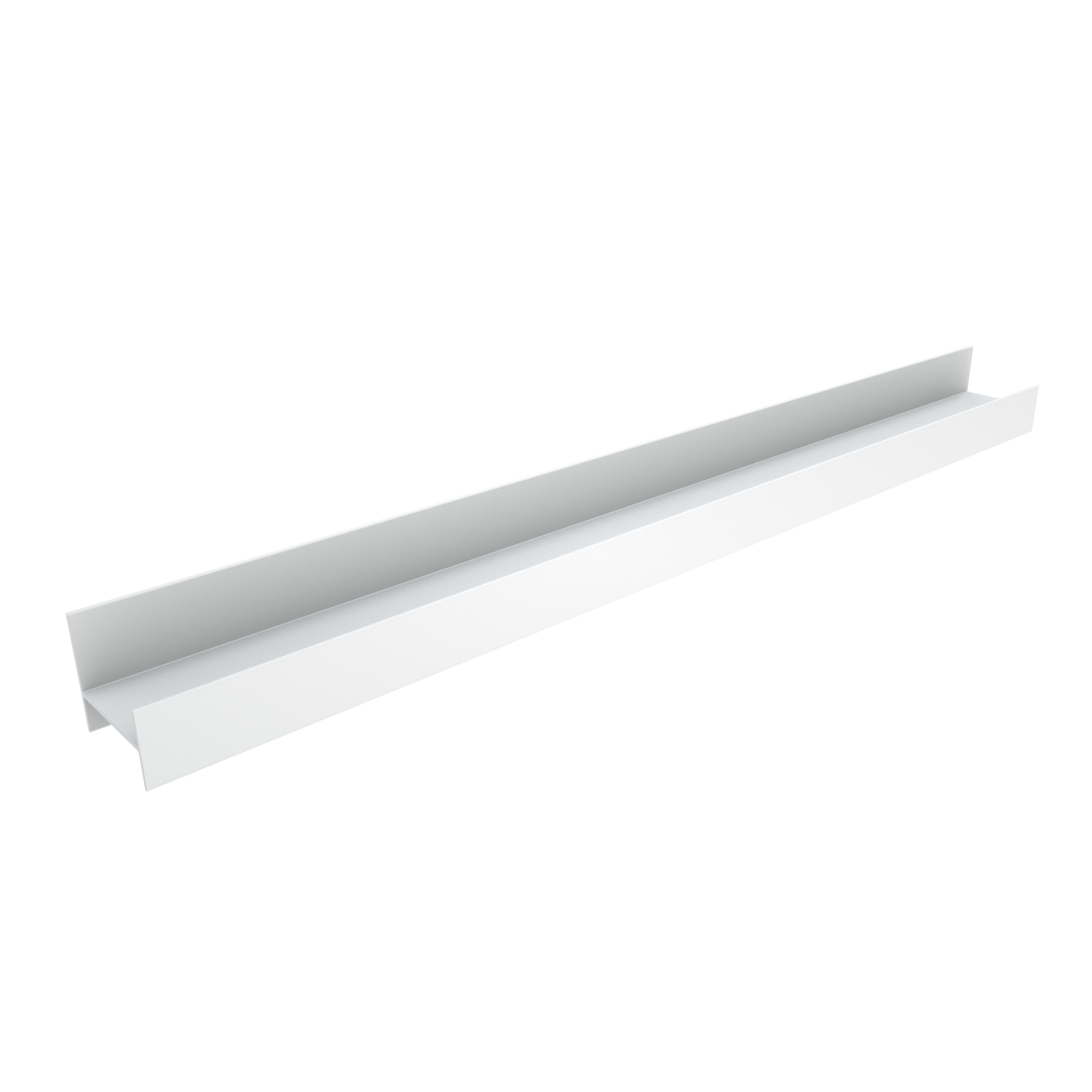 Blaufoss Blackline Tilli wandplank | Mat wit | 80 x 6,8 cm | Aluminium