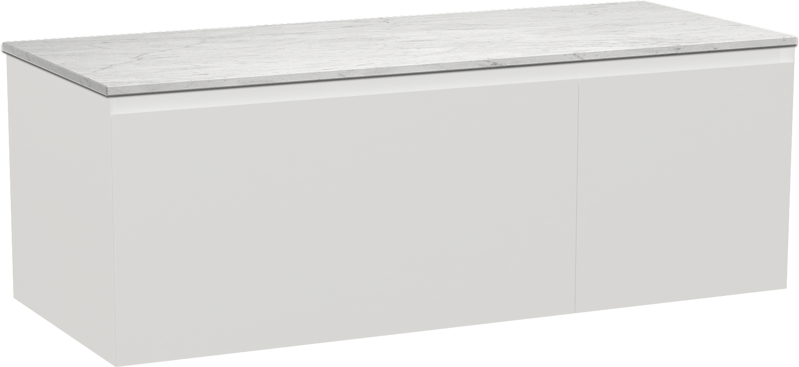 Balmani Idra Meuble Salle De Bains Suspendu 135 X 55 5 Cm Blanc Mat balmani-idra-meuble-salle-de-bains-suspendu-135-x-55-5-cm-blanc-mat