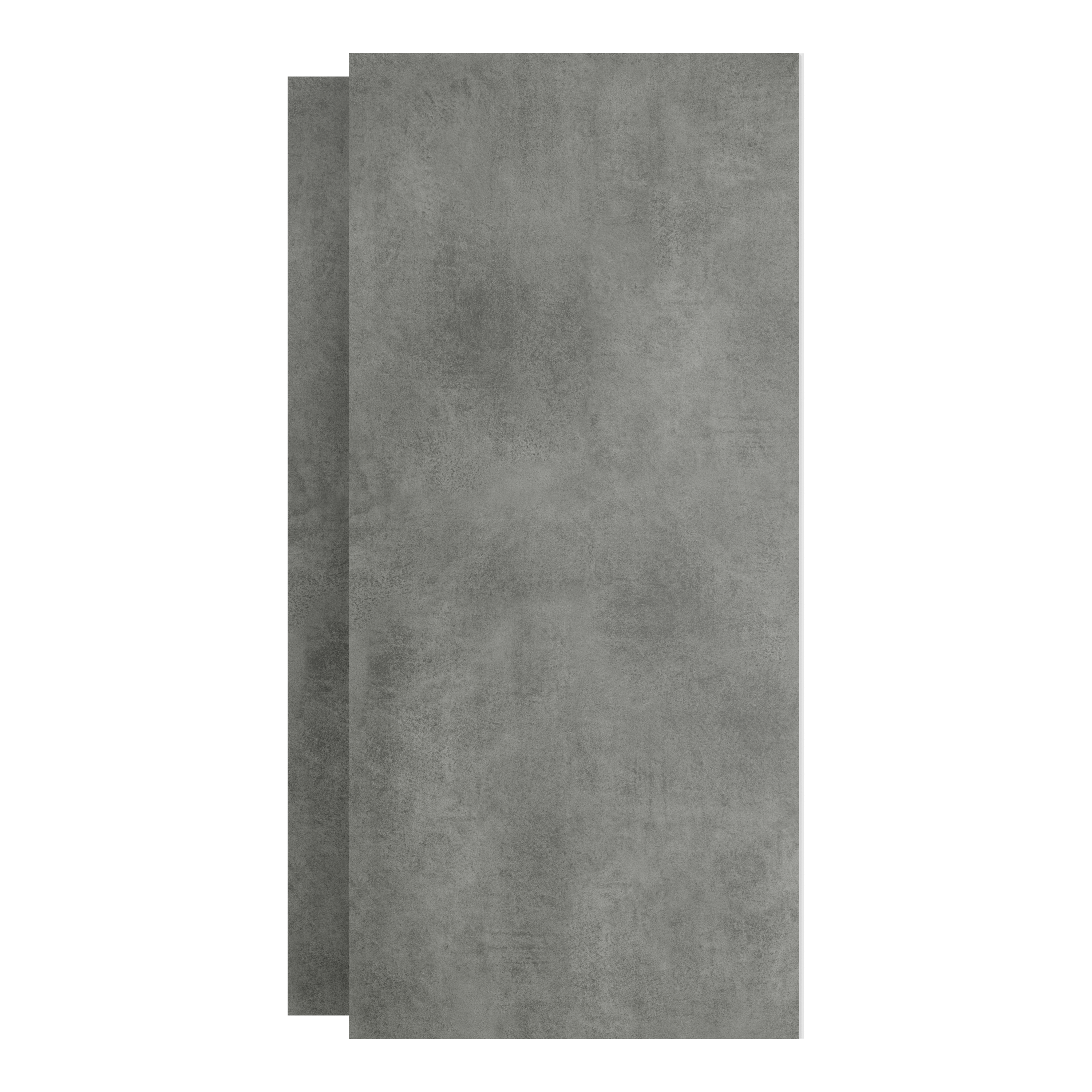 Luca Varess Groovy douchewandbekleding (2 panelen) | 120 x 260 cm | Colorado Grey | SPC | Mat